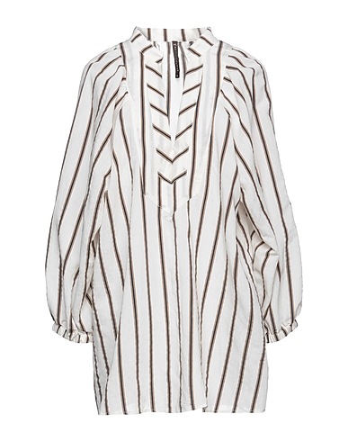 MANILA GRACE Top Ivory 69% Viscose, 24% Polyester, 7% Cotton