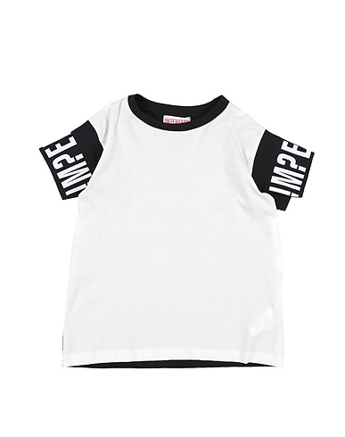 !M?ERFECT T-shirt Bianco 100% Cotone