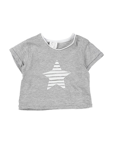 KID'S COMPANY T-shirt Grey 75% Cotton, 25% Polyester