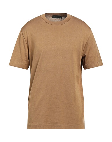 ELVINE Basic T-Shirt Kamel 100% Baumwolle