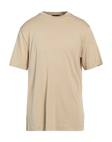 ELVINE Basic T-Shirt Sand 100% Baumwolle