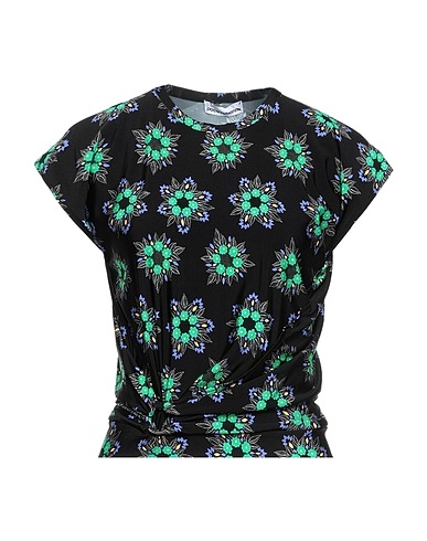 RABANNE T-shirt Black 90% Viscose, 10% Elastane