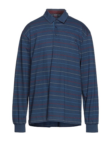 PAUL & SHARK Polo shirt Midnight blue 100% Cotton