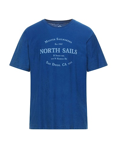 NORTH SAILS T-shirt Blue 100% Cotton