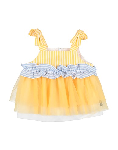 SIMONETTA Top Giallo 100% Poliammide, Cotone