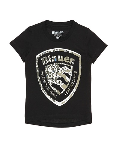 BLAUER. T-shirt Black 100% Cotton