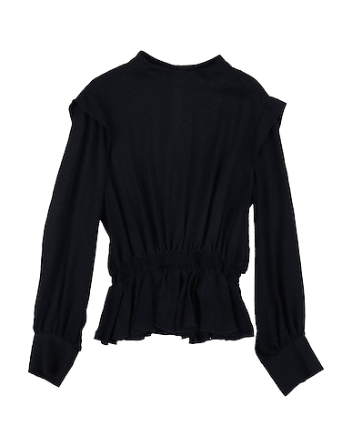 DONDUP Top Black 55% Rayon, 45% Viscose