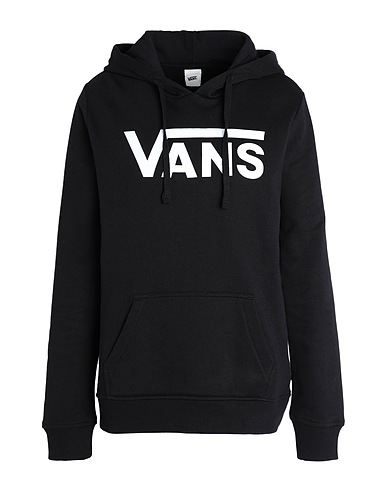 VANS Hooded track jacket  WM CLASSIC V II HOODIE
 Black 100% Cotton
