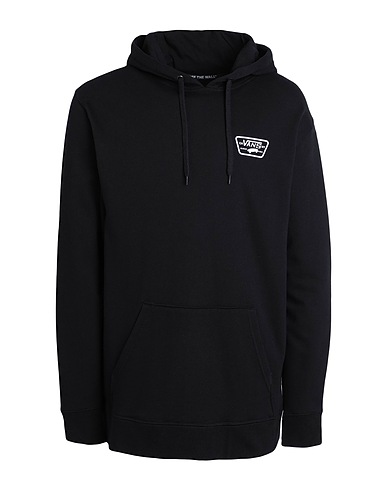 VANS Hooded track jacket  MN FULL PATCHED PO II
 Black 100% Cotton