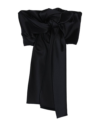LE TONERRE Top Schwarz 67% Polyester, 33% Acetat, Baumwolle, Elastan