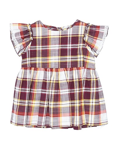 LE PETIT COCO Top Burgundy 100% Cotton