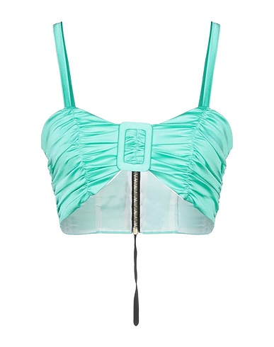 NINEMINUTES Top Verde chiaro 97% Poliestere, 3% Elastan