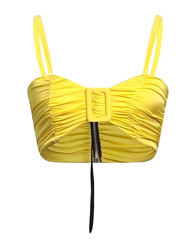 NINEMINUTES Top Yellow 97% Polyester, 3% Elastane