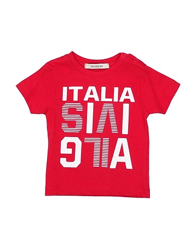 SIVIGLIA T-shirt Red 100% Cotton