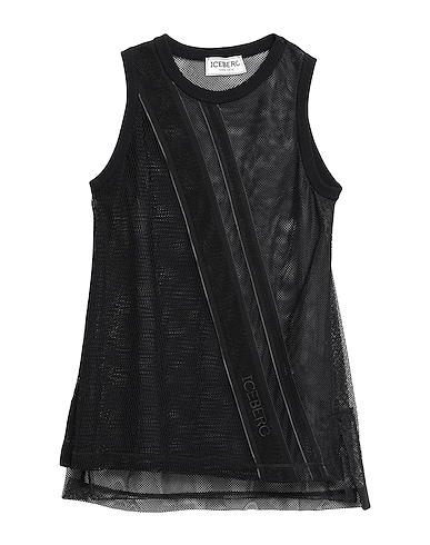 ICEBERG Top Black 100% Polyester