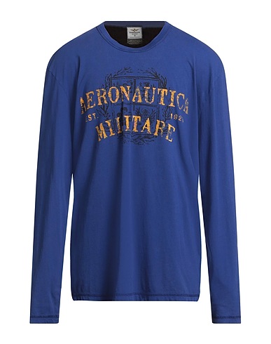 AERONAUTICA MILITARE T-shirt Blu 100% Cotone
