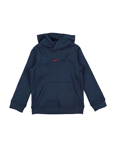 NIKE Sweatshirt B NSW ZIGZAG FLC PO HOODIE BB
 Taubenblau 80% Baumwolle, 20% Polyester
