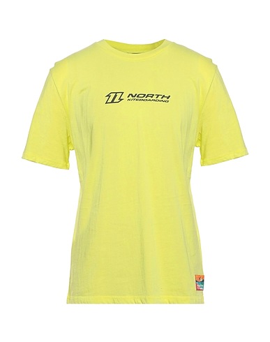 NORTH KITEBOARDING T-shirt Yellow 95% Cotton, 5% Elastane