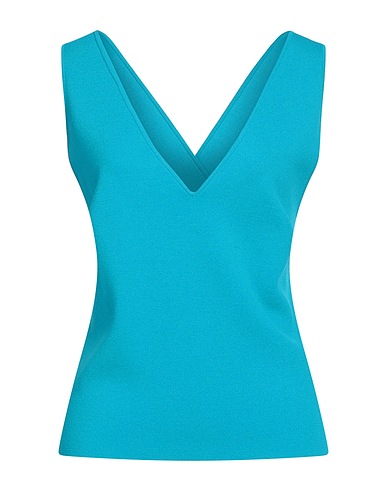 P.A.R.O.S.H. Top Azure 68% Viscose, 32% Polyamide