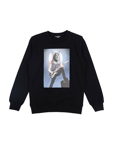 NEIL BARRETT Sweatshirt Schwarz 100% Baumwolle