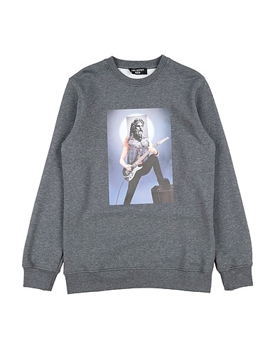 NEIL BARRETT Sweatshirt Blei 100% Baumwolle