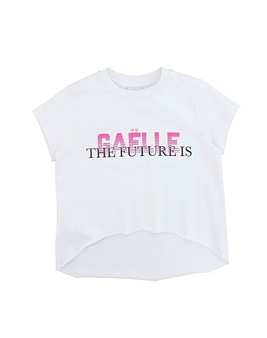GAëLLE Paris T-Shirt Weiß 95% Baumwolle, 5% Elastan