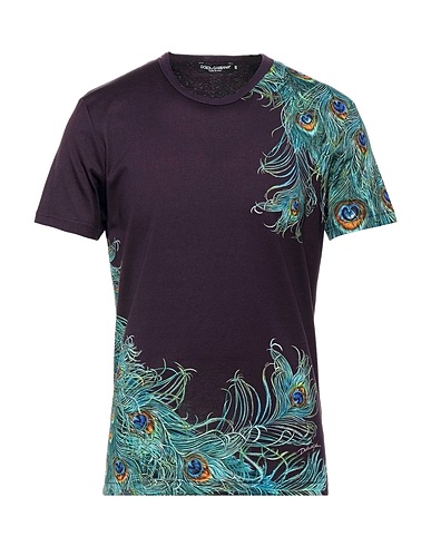 DOLCE&GABBANA T-shirt Plum 100% Cotton
