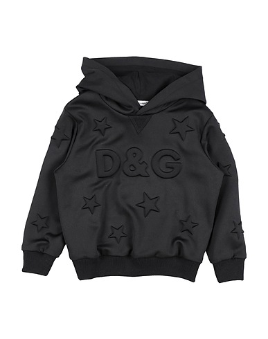 DOLCE&GABBANA Sweatshirt Black 92% Polyester, 8% Elastane