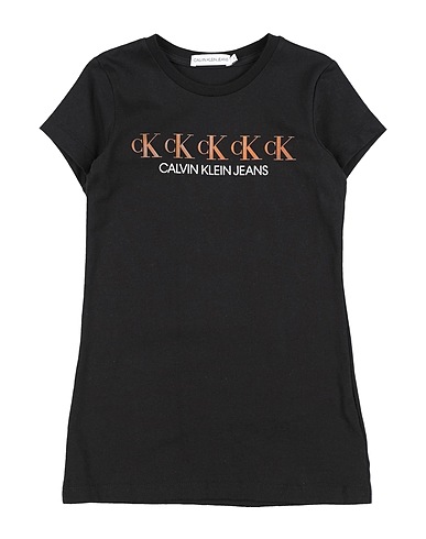 CALVIN KLEIN JEANS Dress Black 100% Cotton