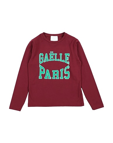 GAëLLE Paris T-shirt Prugna 90% Cotone, 10% Elastan