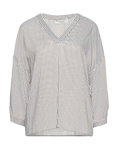 ACCUÀ by PSR Top Khaki 84% Viscose, 16% Silk