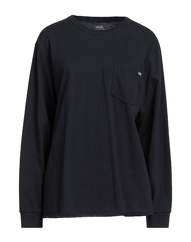 VANS T-shirt Black 100% Cotton