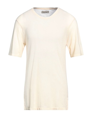 LANEUS Basic T-Shirt Off white 100% Cotton