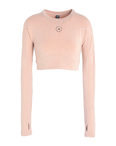 ADIDAS by STELLA McCARTNEY Crop top ASMC TST CROP L
 Blush 64% Modal, 27% Recycled polyamide, 9% Elastane