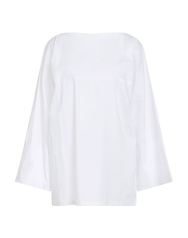 LIVIANA CONTI Top White 68% Cotton, 28% Polyamide, 4% Elastane