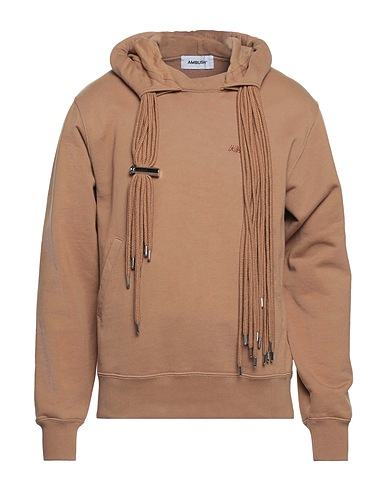 AMBUSH Hooded track jacket  Light brown 100% Cotton, Polyester