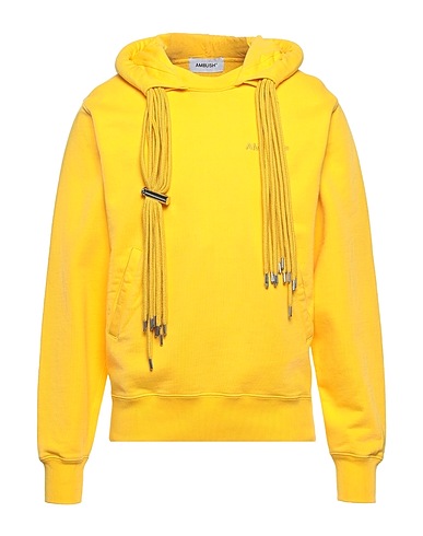 AMBUSH Felpa Giallo ocra 100% Cotone, Poliestere