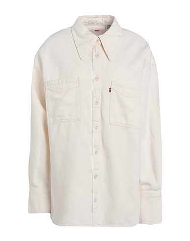 LEVI'S Denim shirt JADON DENIM SHIRT
 Ivory 77% Cotton, 23% Hemp