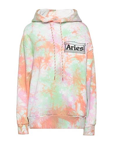 ARIES Hooded track jacket  Light green 100% Cotton