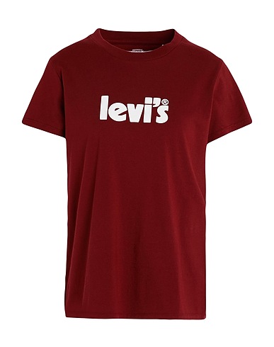 LEVI'S T-shirt THE PERFECT TEE
 Brick red 100% Cotton
