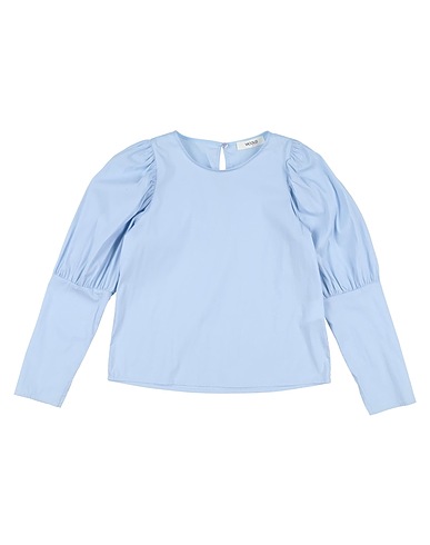 VICOLO Top Sky blue 72% Cotton, 25% Polyamide, 3% Elastane