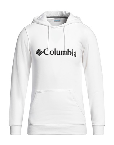 COLUMBIA Felpa Bianco 80% Cotone, 20% Poliestere