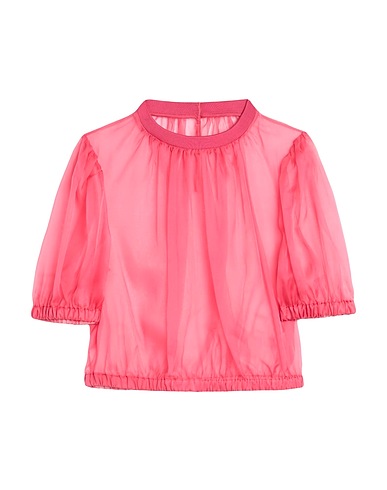 DOLCE&GABBANA Silk top Pink 100% Silk, Elastane