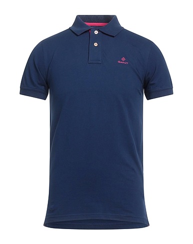 GANT Polo shirt Blue 96% Cotton, 4% Elastane