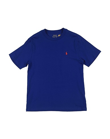 POLO RALPH LAUREN T-Shirt Cotton Jersey Crewneck Tee
 Marineblau 100% Baumwolle