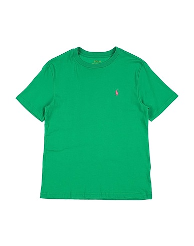 POLO RALPH LAUREN T-Shirt Cotton Jersey Crewneck Tee
 Grün 100% Baumwolle