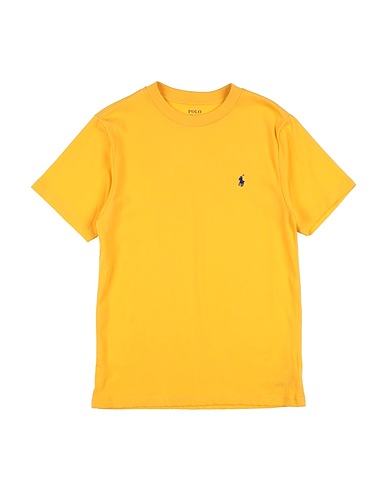 POLO RALPH LAUREN T-shirt Cotton Jersey Crewneck Tee
 Marigold 100% Cotton