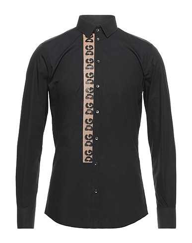 DOLCE&GABBANA Shirts Black 100% Cotton
