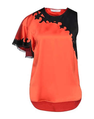CEDRIC CHARLIER Top Orange 100% Polyester