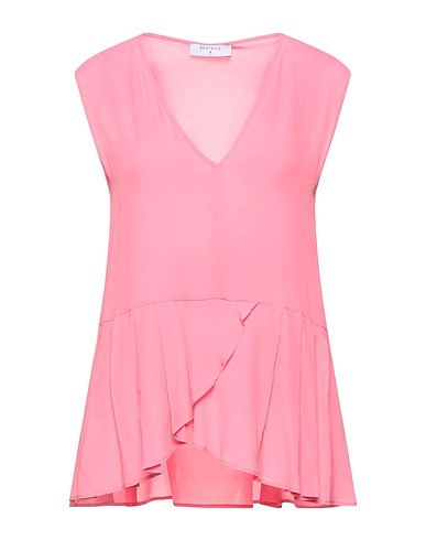 BEATRICE .B Top Pink 65% Acetate, 35% Silk